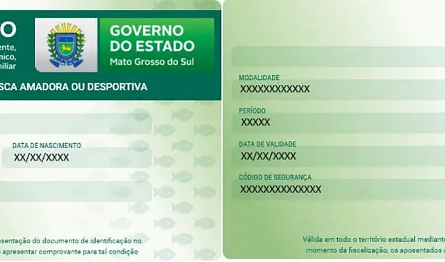 Autorização de Pesca, em formato digital, já é realidade no MS