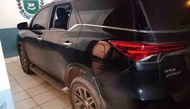 PM de Rio Negro recupera caminhonete furtada em São Paulo