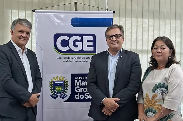 Controlador geral de Goiás visita MS para intercâmbio de boas práticas