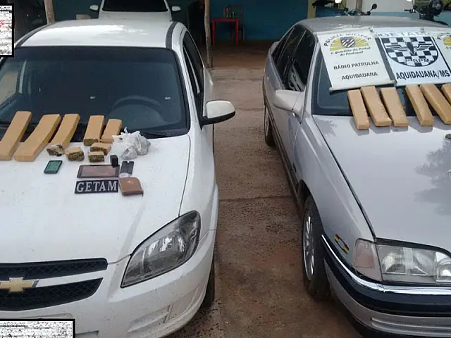 PM de Aquidauana prende quatro em ação contra o tráfico de drogas