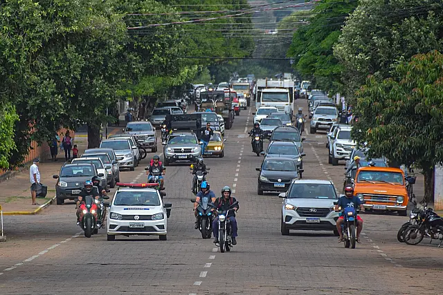 Tradicional carreata teve muito saudosismo pelo centro de Aquidauana