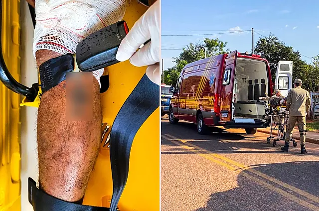 Esfaqueamento termina com homem ferido por disparo policial
