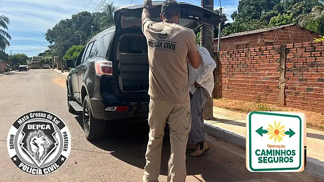 Operação prende idosos por estupro de vulnerável em Coxim
