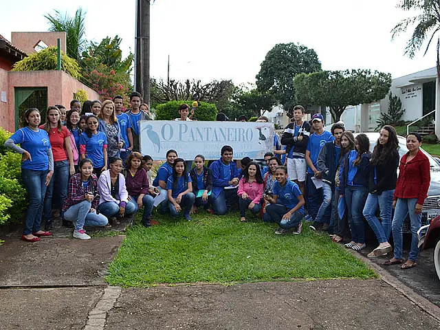 Alunos do 2º ano do Ensino Médio do Cejar visitam 'O Pantaneiro'