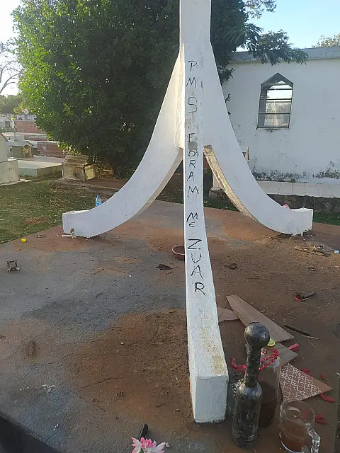 Homem que praticou vandalismo no cemitério de Bonito e ameaçou policiais é preso