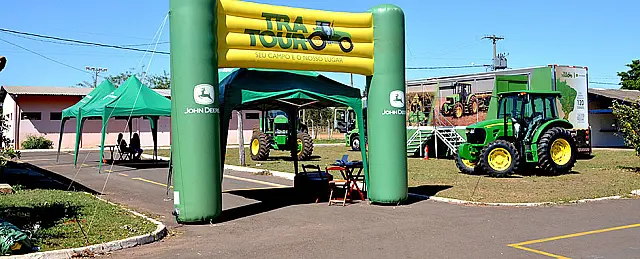 Tratour traz para Aquidauana conhecimento e a tecnologia da Jonh Deere, marca-líder mundial