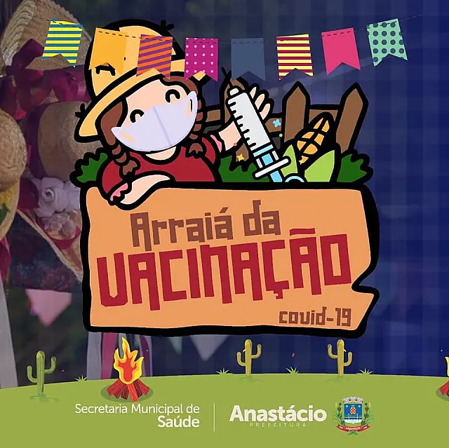 Anastácio continua com vacinação contra a covid-19 neste sábado