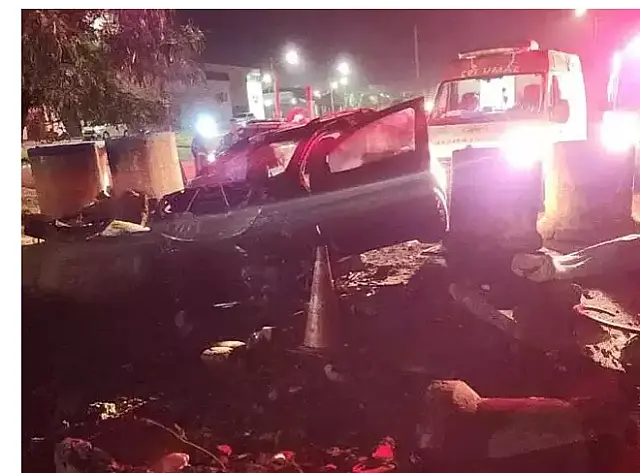 Homem morre após bater carro contra manilhas em Campo Grande
