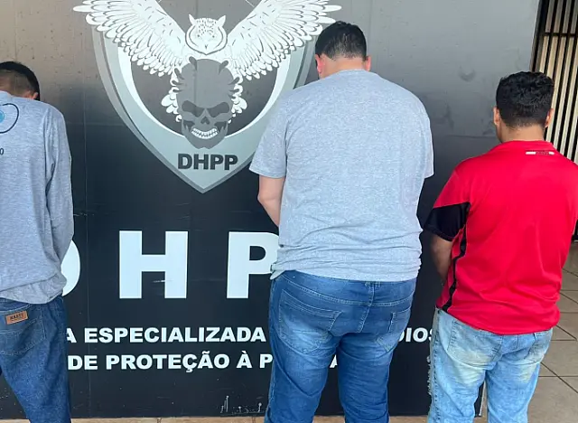 Trio é preso por planejar e executar homem preso por tráfico em Aquidauana