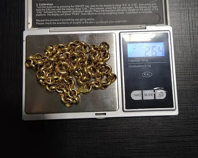 Polícia Civil recupera corrente de ouro avaliada em R$ 22 mil furtada