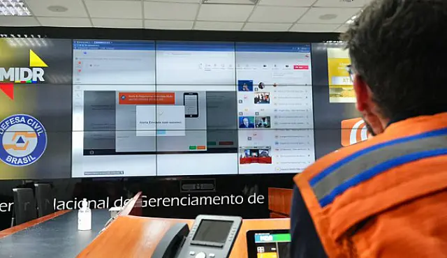 Plataforma de alertas da Defesa Civil fica fora do ar até terça