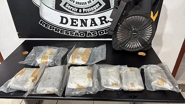 Operação Narké apreende mais de 8 kg de haxixe enviados por transportadora