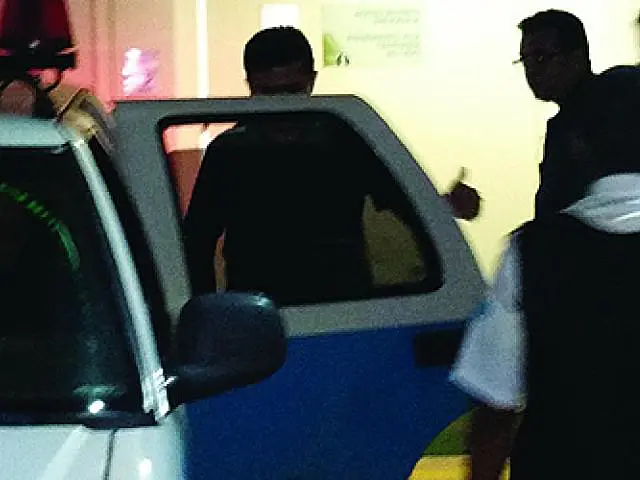 Olarte passa mal e é levado sob escolta para hospital particular em Campo Grande
