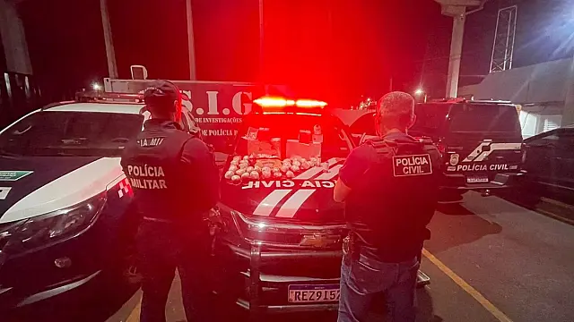 Polícia apreende drogas avaliadas em R$ 100 mil e prende três pessoas em Maracaju