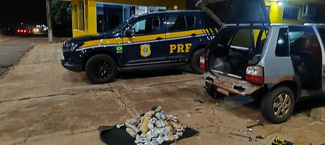 PRF apreende 42 kg de haxixe em Água Clara