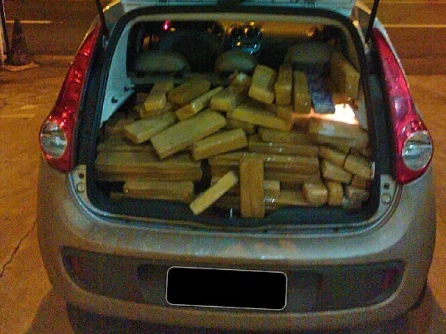 PRF apreende 157 quilos de maconha na BR-262