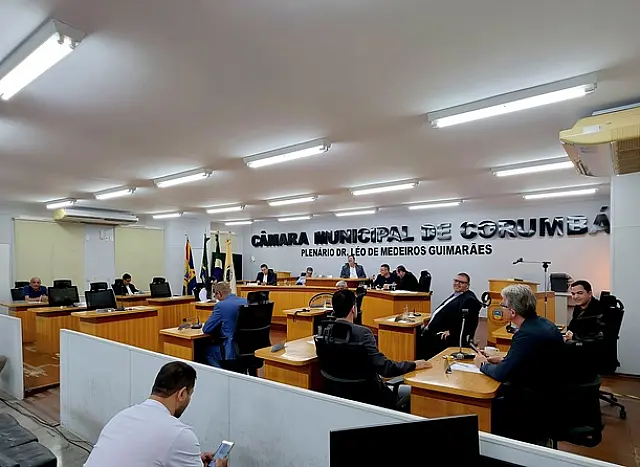 Semana na Câmara de Corumbá tem cobranças em saúde, educação e trânsito