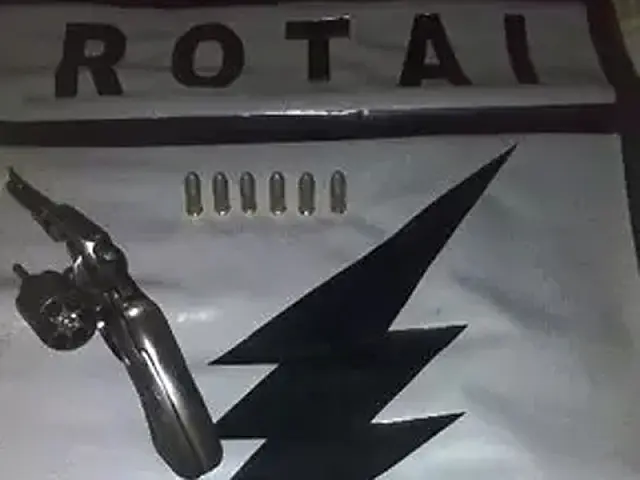 Rotai prende jovem por porte ilegal de arma de fogo