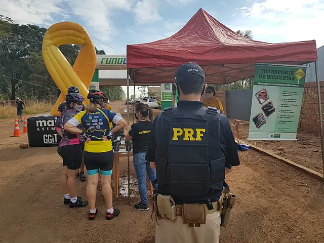 PRF e Grupos de Ciclismo realizam o evento Pedal Legal em Campo Grande