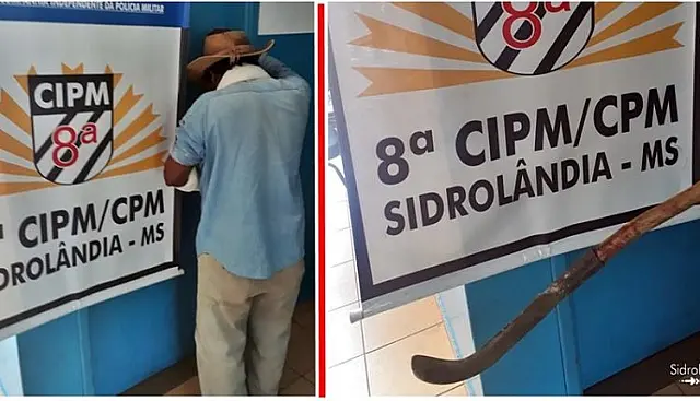 Briga durante bebedeira termina com morto a golpe de foice no pescoço