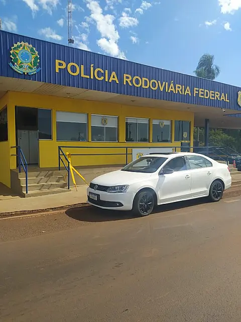Veículo furtado em São Paulo é recuperado pela PRF em Rio Brilhante