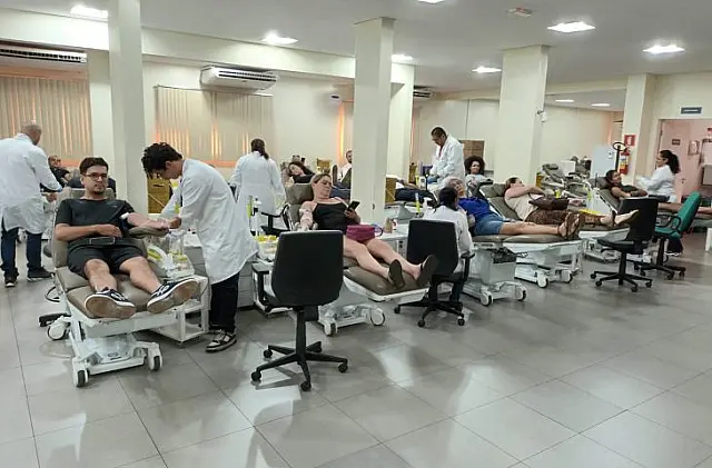 Semana do Doador de Sangue: Hemosul supera meta de doações no Dia D