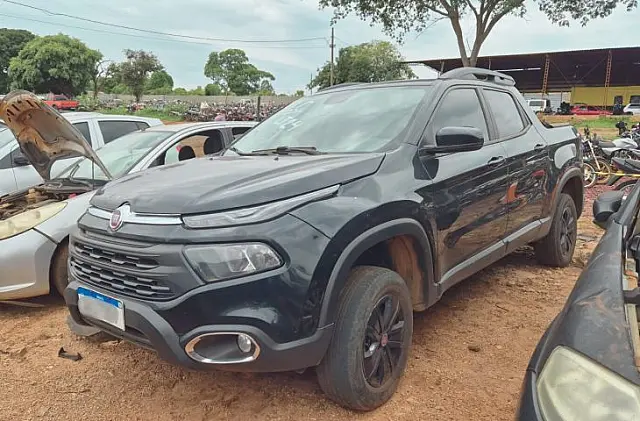 Leilão do Detran-MS com Fiat Toro 2021 permanece aberto