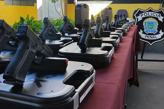 Polícia Penal de MS recebe mais de R$ 90 mil em armamentos pelo Funpen