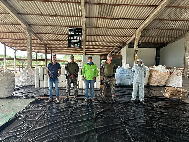 PMA de Miranda apoia Produtores Rurais na destinação de embalagens de defensivos