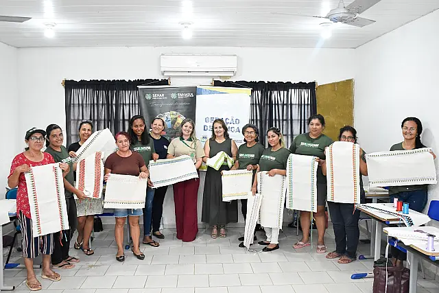Prefeitura de Aquidauana forma turma no curso de Bordado em Fita Trançado