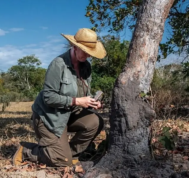 Fazenda relembra trabalho de Lydia no Pantanal de Aquidauana: "destemida"