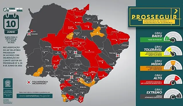 Com nova deliberação do Prosseguir, Governo restringe atendimento presencial em alguns setores