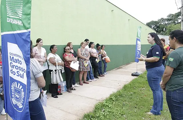 Detran realiza etapa prática com participantes nas ruas de Campo Grande