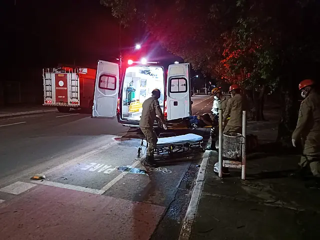 Colisão entre motocicletas deixa dois feridos em Aquidauana