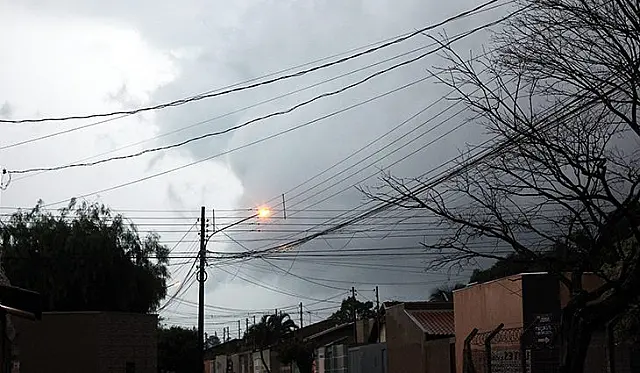 Aquidauana está em alerta de tempestade e Defesa Civil reforça cuidados