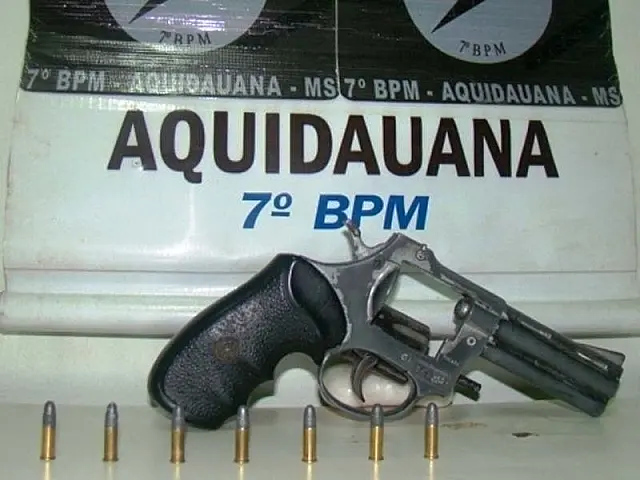 Homem é preso por posse ilegal de arma de fogo