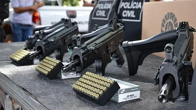Polícias de MS receberão 5,5 mil armas novas até o fim de 2022
