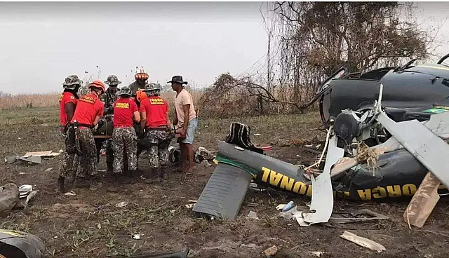 Falha mecânica pode ter causado queda de helicóptero no Pantanal