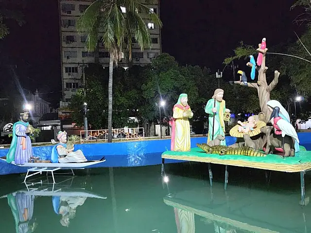 Abrindo clima natalino, Corumbá inaugura hoje Jardim de Natal