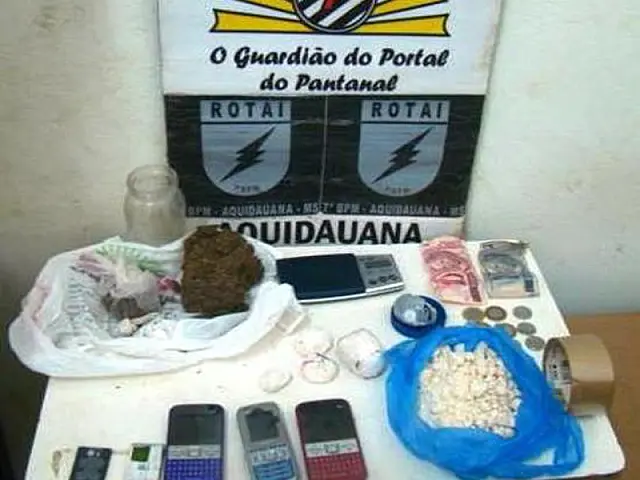 Rotai e Getam do 7º BPM prendem traficante de drogas