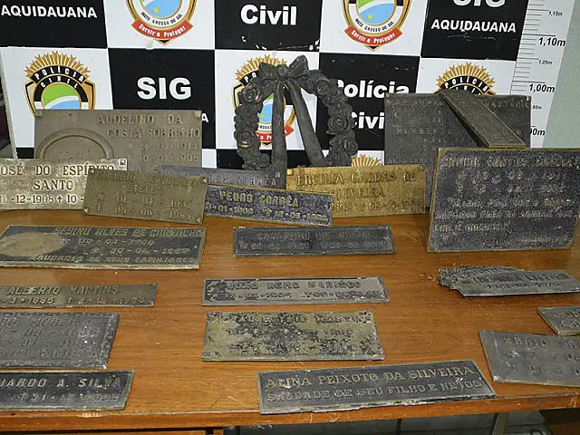 Polícia Civil desmonta esquema de furto 'bizarro' no Cemitério de Aquidauana