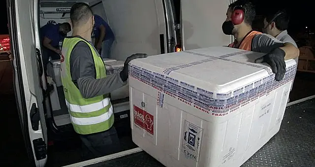 Estado recebe mais de 93 mil doses de vacina contra a Covid nesta segunda-feira