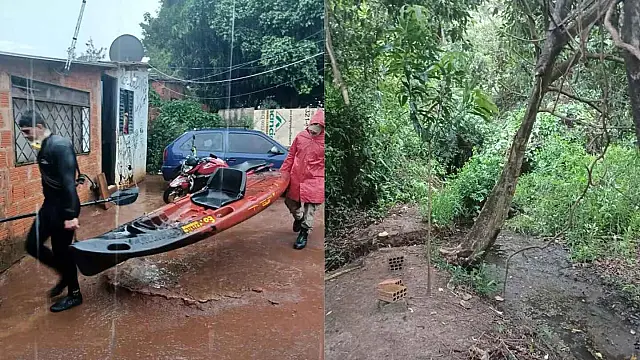 Bombeiros começam buscas por adolescente desaparecida próximo de córrego