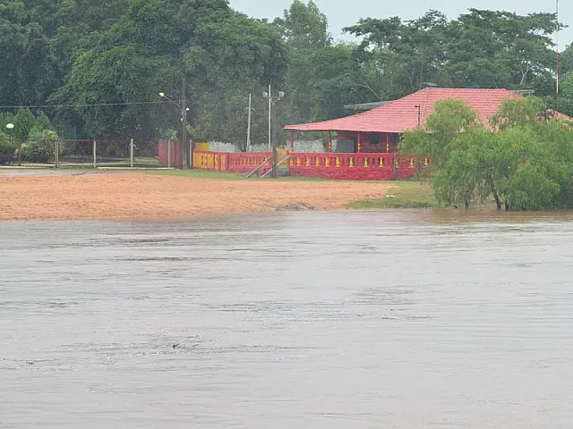 Rio Aquidauana marca 8,40 metros na manhã desta segunda-feira
