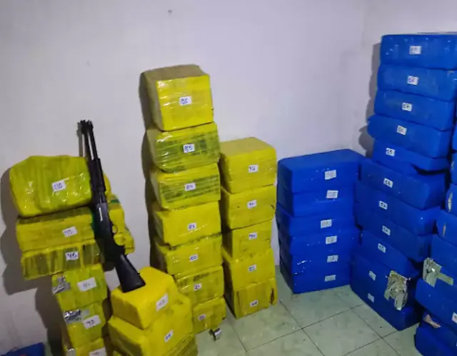 Empresa utilizada de fachada servia para depósito de maconha
