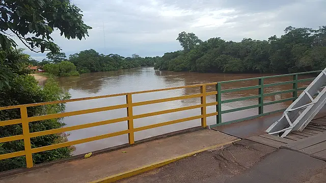 Mesmo com previsão de chuvas, Defesa Civil diz que nível do Rio Aquidauana está sob controle