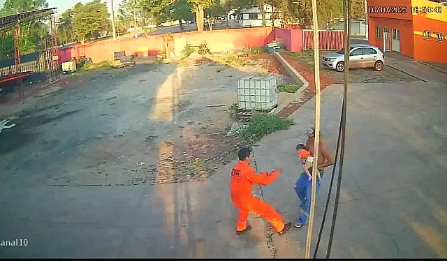 Bombeiros salvam bebê engasgado em quartel de Corumbá