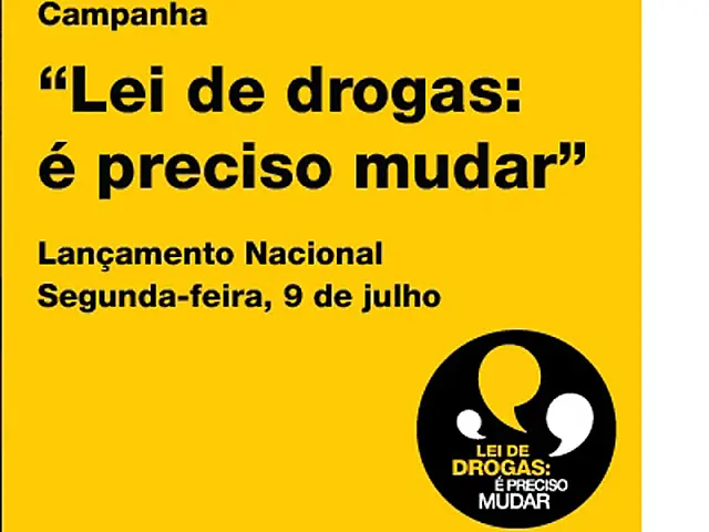 Campanha nacional quer mudar lei de drogas no Brasil