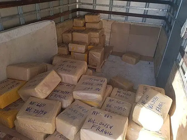 PRF apreende 700 kg de maconha na Fronteira