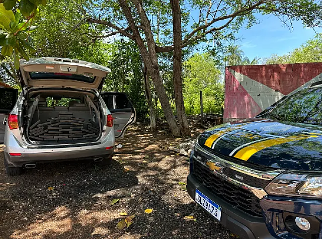 Homem é preso na BR-262 de Miranda com 35 tabletes de cocaína